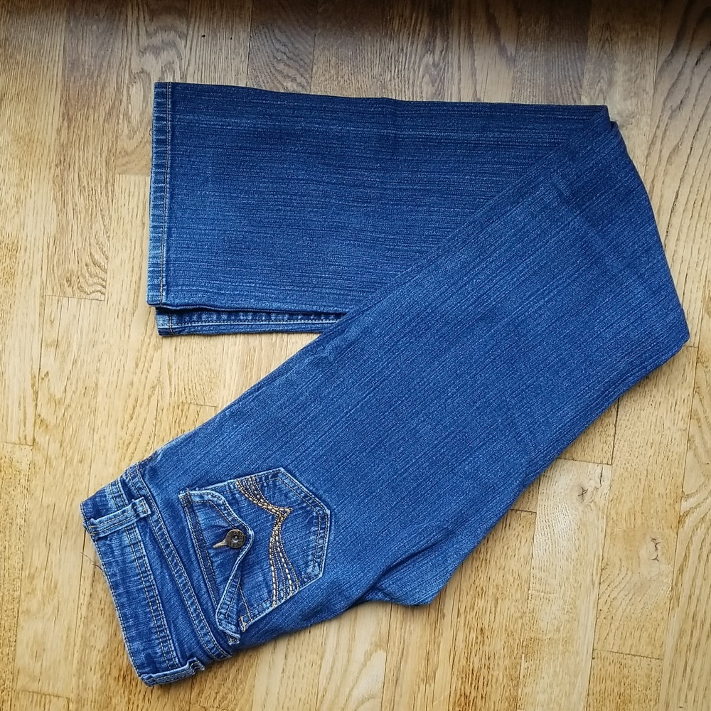 (3) Streetwear Society Denim Fit & Flare    Skinny Slim Streetwear Fitted Y2K